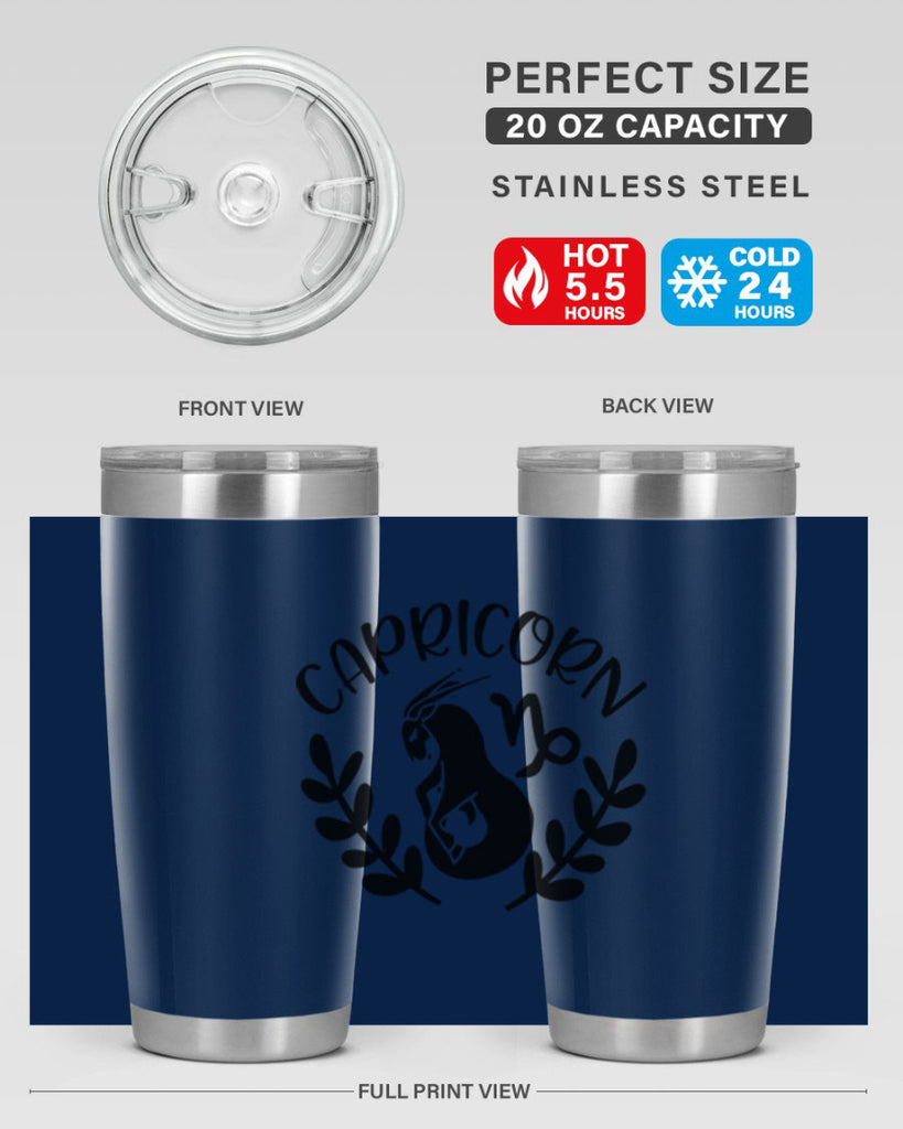 Capricorn 192#- zodiac- Tumbler