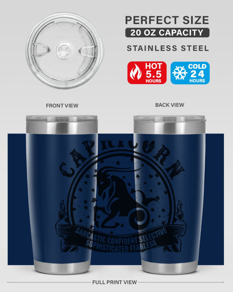 Capricorn 38#- zodiac- Tumbler