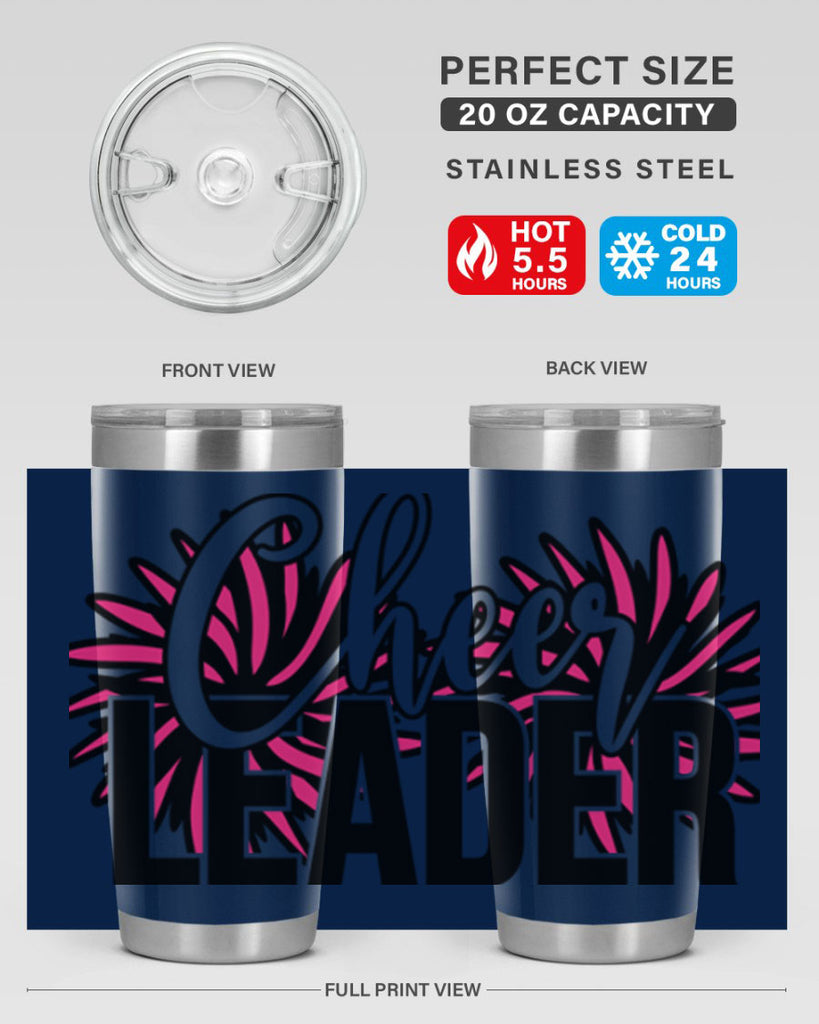 Cheer leader 1389#- cheer- Tumbler