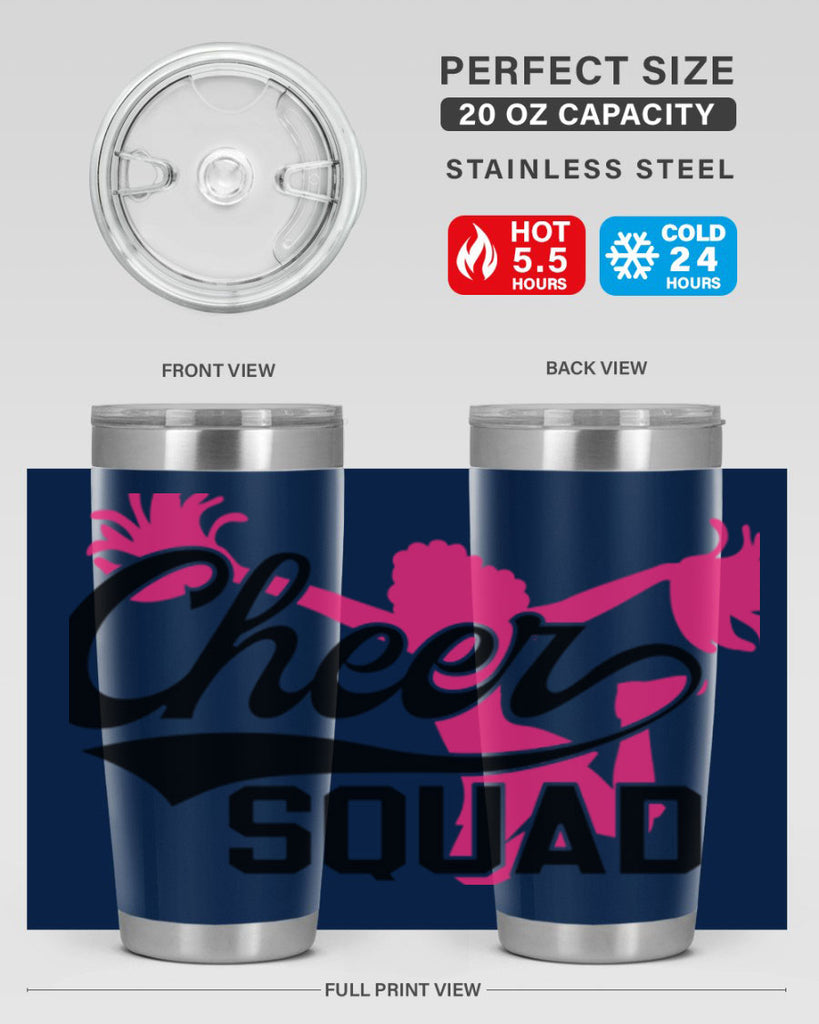 Cheer squad 1380#- cheer- Tumbler