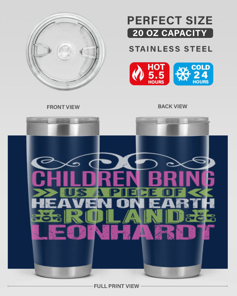 Children bring us a piece of Heaven Style 284#- baby- tumbler