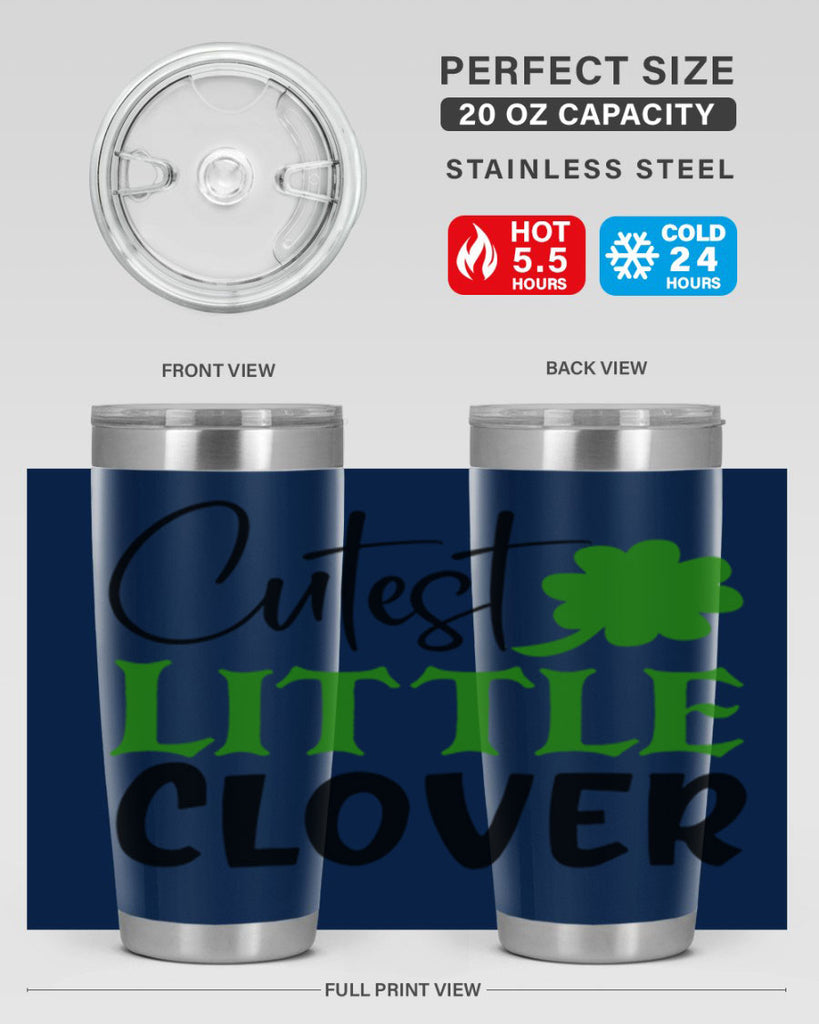 Cutest Little Clover Style 159#- St Patricks Day- Tumbler