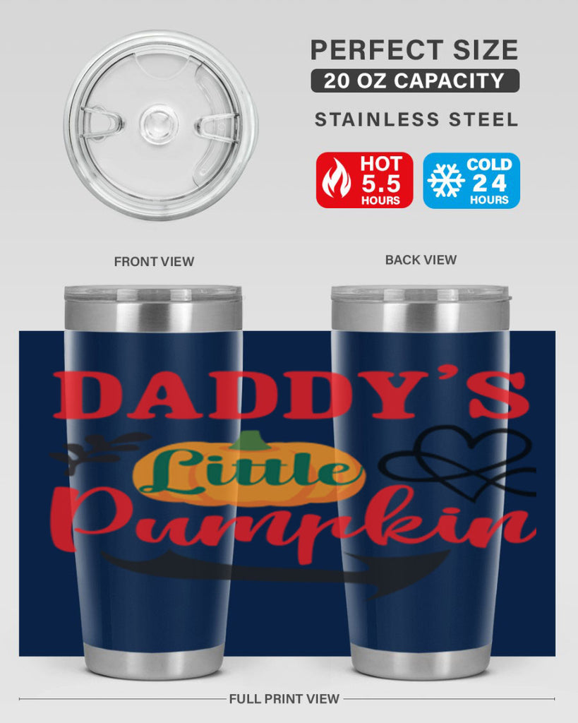 DADDYSLITTLEPUMPKIN 69#- fall- Tumbler