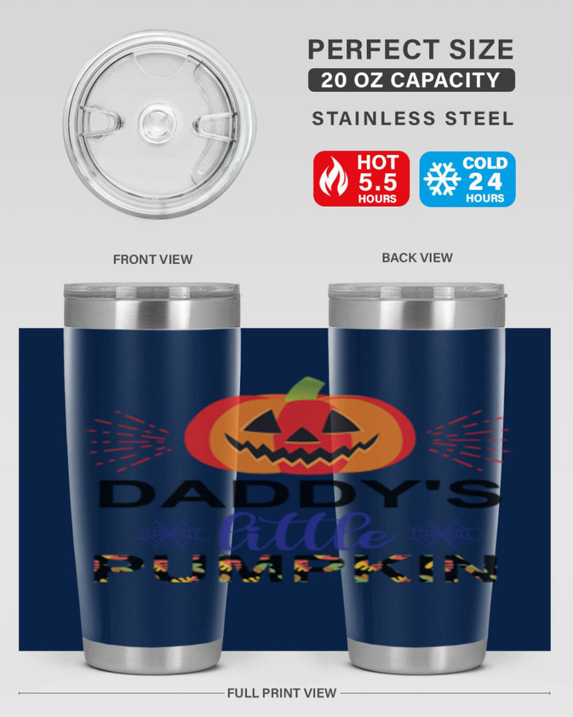 Daddyslittlepumpkin 68#- fall- Tumbler
