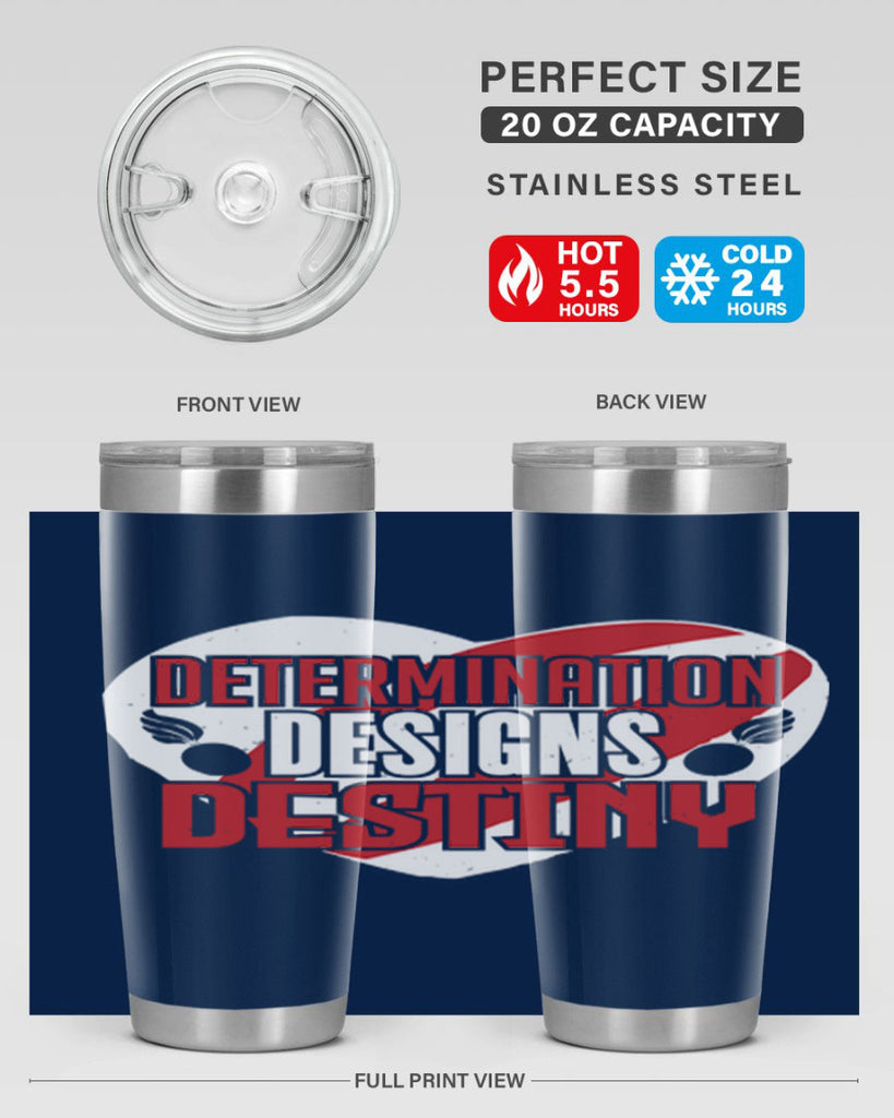 Determination designs Style 17#- Fourt Of July- Tumbler