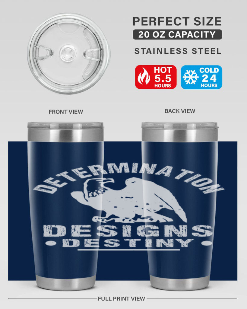 Determination designs destiny Style 3#- Fourt Of July- Tumbler