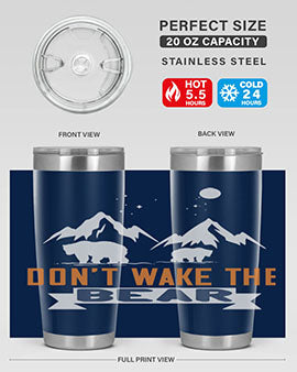 Don’t wake the bear 37#- Bears- Tumbler