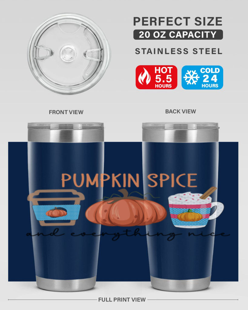 Fall Pumpkin Spice 127#- fall- Tumbler