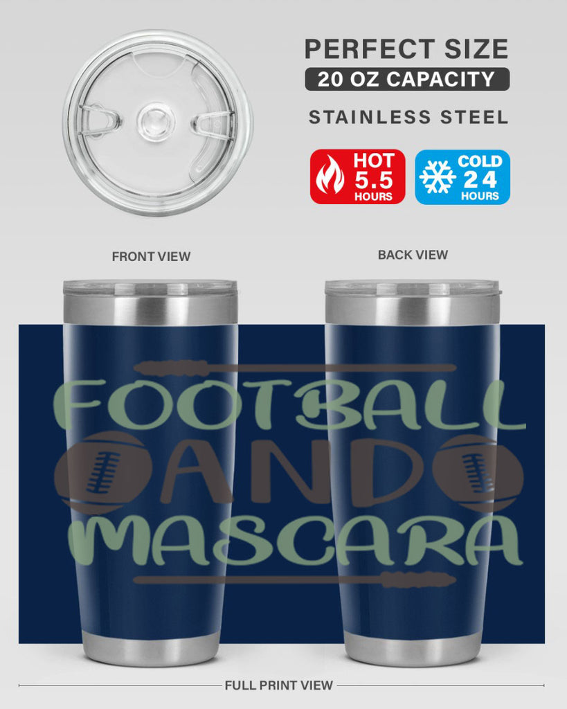 Football and Mascara 90#- fashion- Cotton Tank