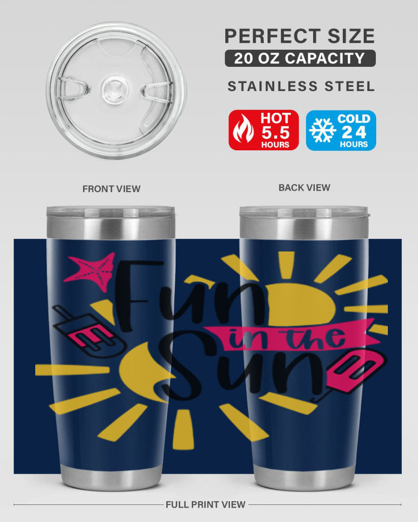 Fun In The Sun Style 45#- summer- Tumbler