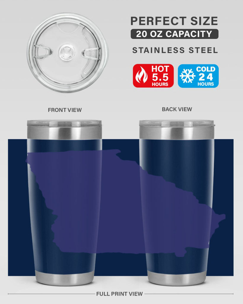 Georgia 41#- stateflags- Tumbler