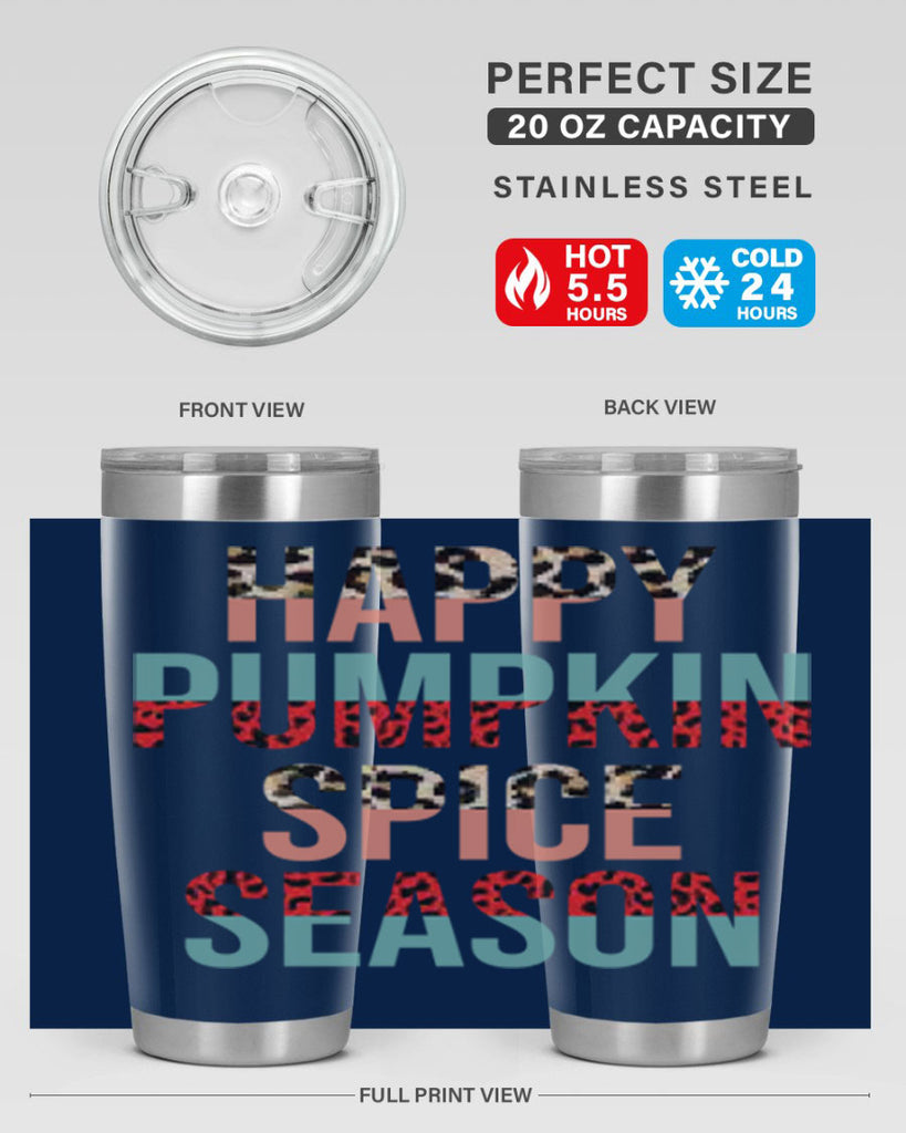 Happy pumpkin spice season 242#- fall- Tumbler