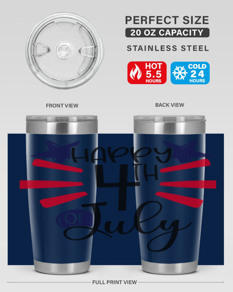 Happy th Of July Style 155#- Fourt Of July- Tumbler