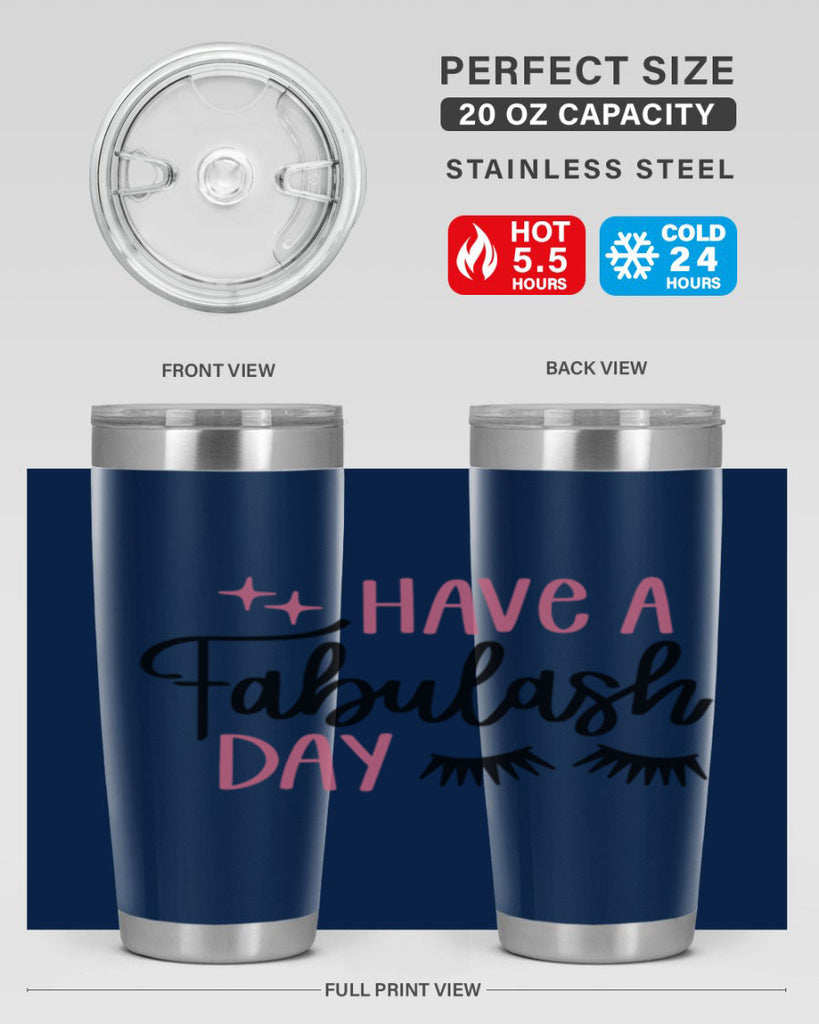 Have Fabulash Day Style 90#- make up- Tumbler