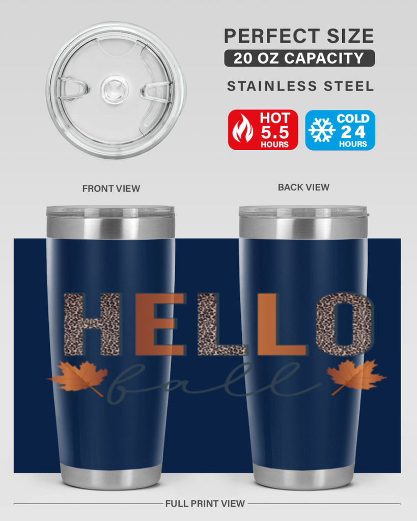 Hello Fall 272#- fall- Tumbler