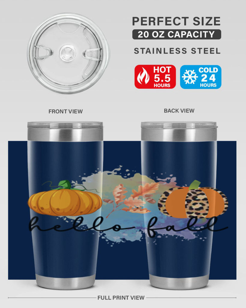 Hello Fall 277#- fall- Tumbler