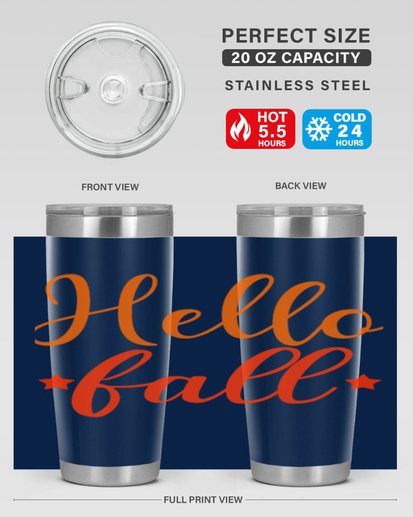 Hello Fall Design 278#- fall- Tumbler