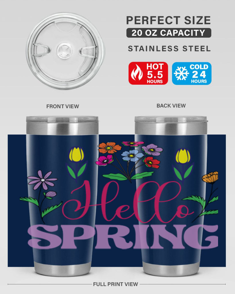 Hello Spring  233#- spring- Tumbler