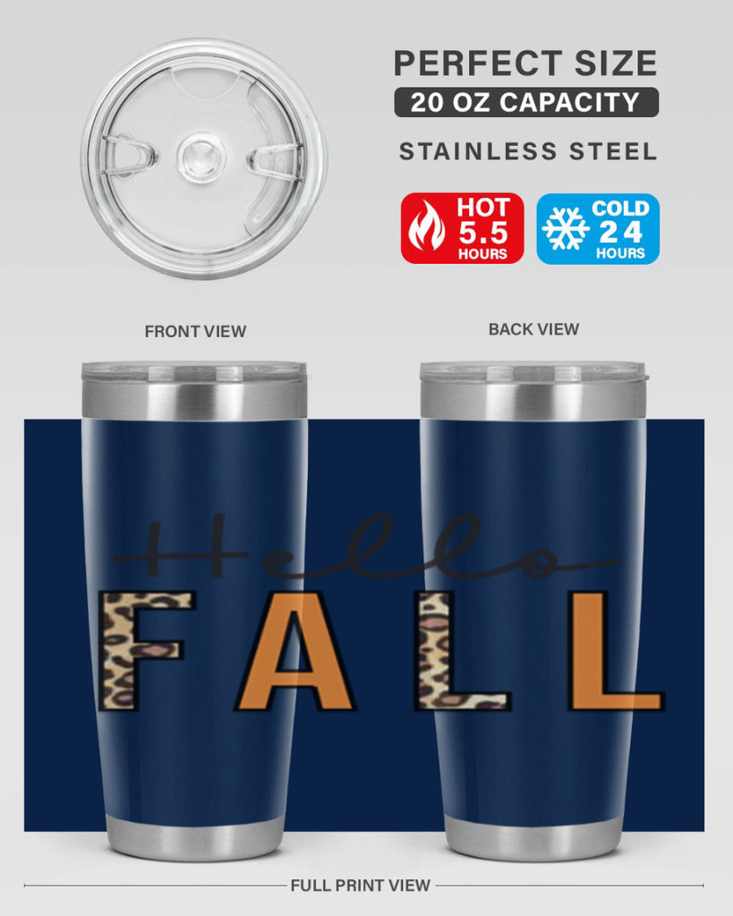 Hello fall 276#- fall- Tumbler