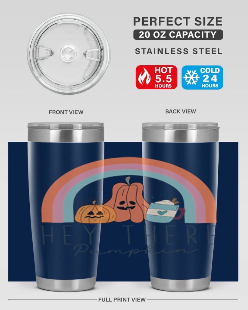 Hey There Pumpkin 309#- fall- Tumbler
