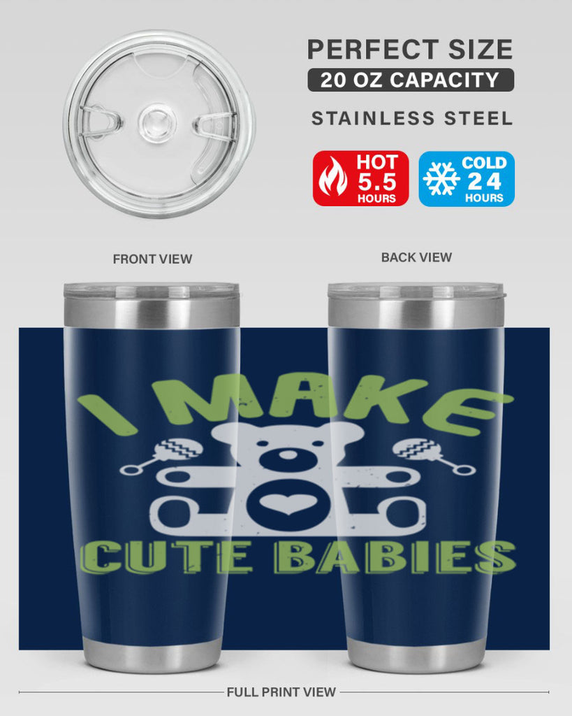 I make cute babies Style 218#- baby- tumbler