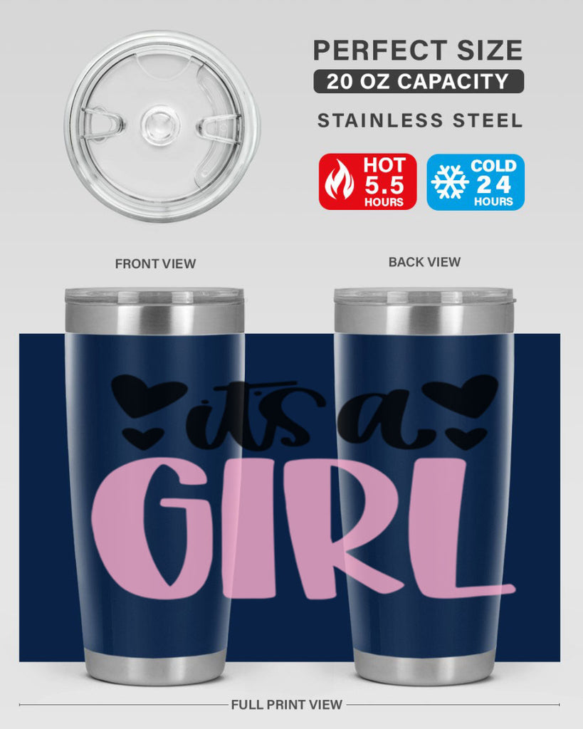 Its A Girl Style 79#- baby- tumbler