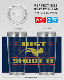 Just shoot it Style 32#- duck- Tumbler