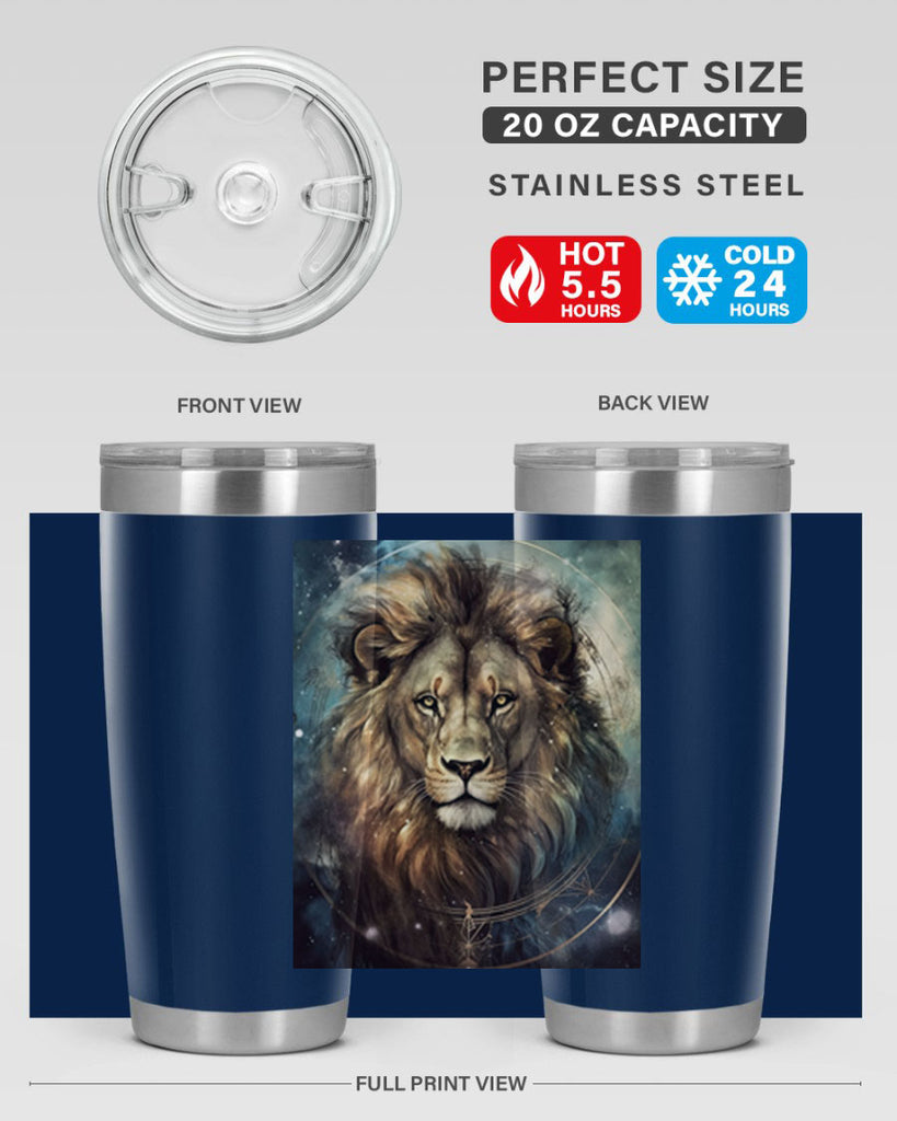 Leo 58#- zodiac- Tumbler