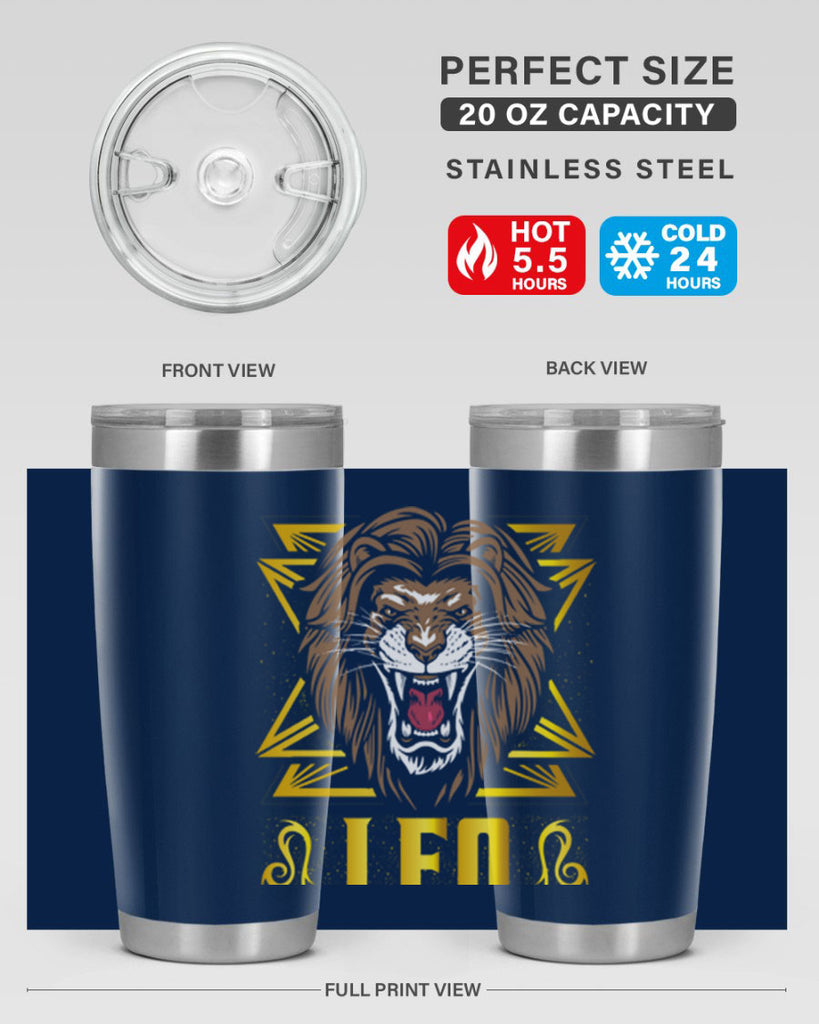 LeoSign 295#- zodiac- Tumbler