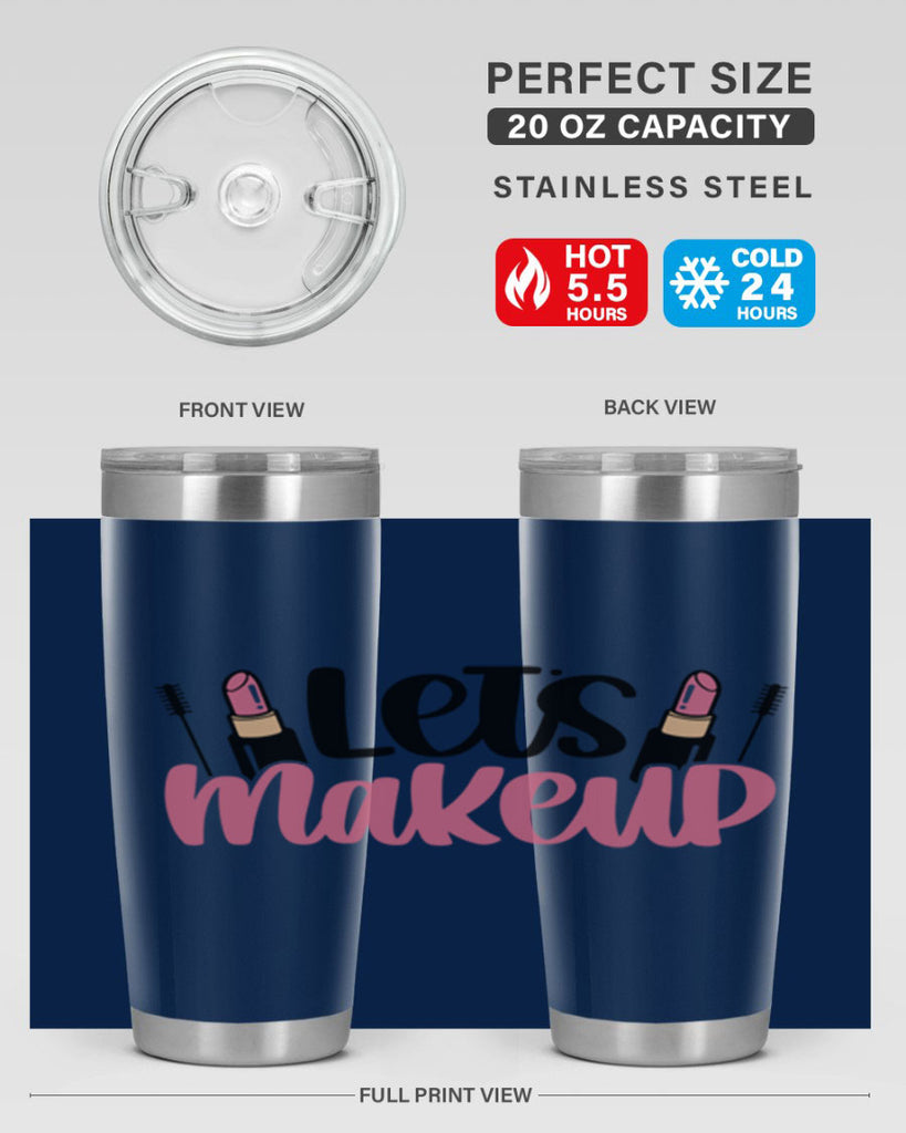 Let∩s Makeup Style 62#- make up- Tumbler
