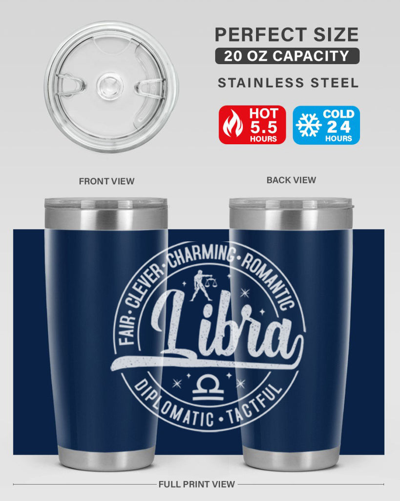 Libra 324#- zodiac- Tumbler