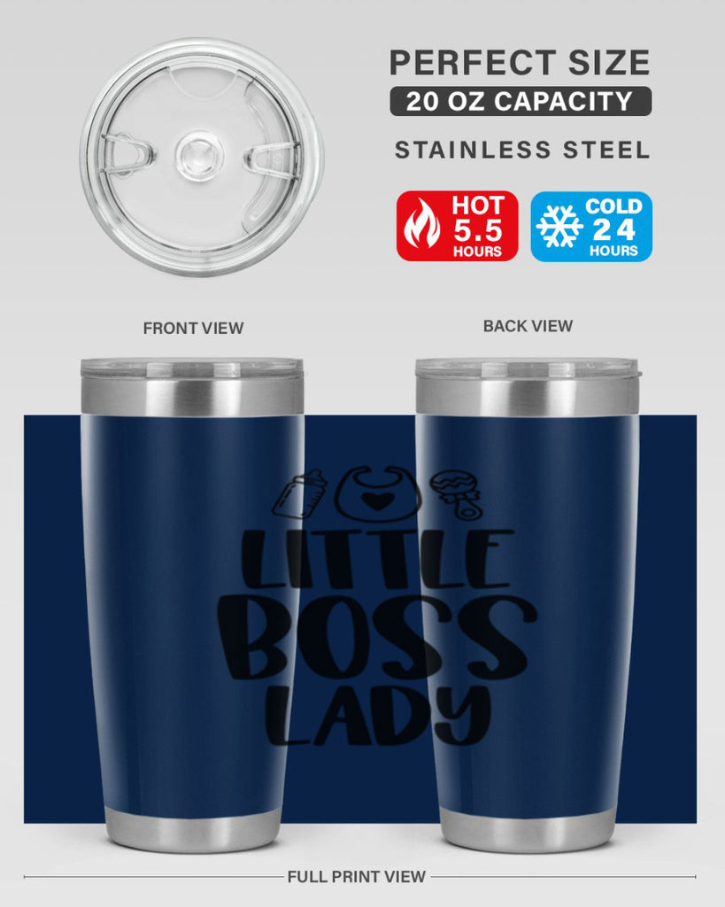 Little Boss Lady Style 67#- baby- tumbler