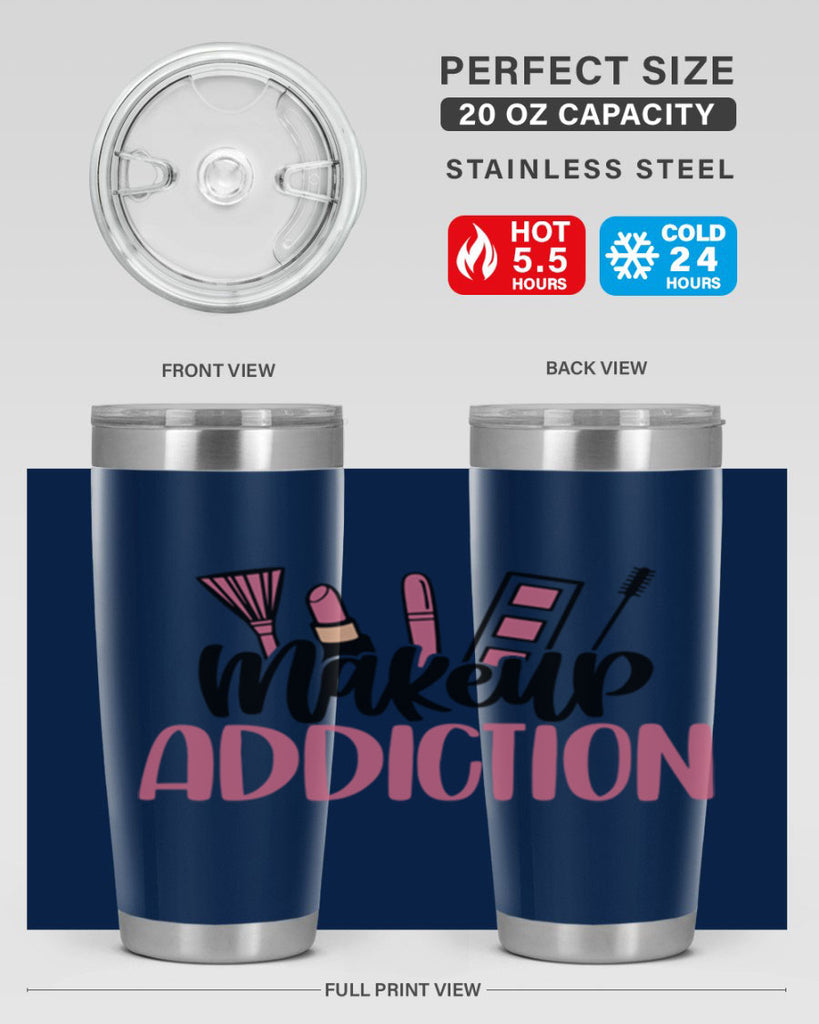 Makeup Addiction Style 54#- make up- Tumbler