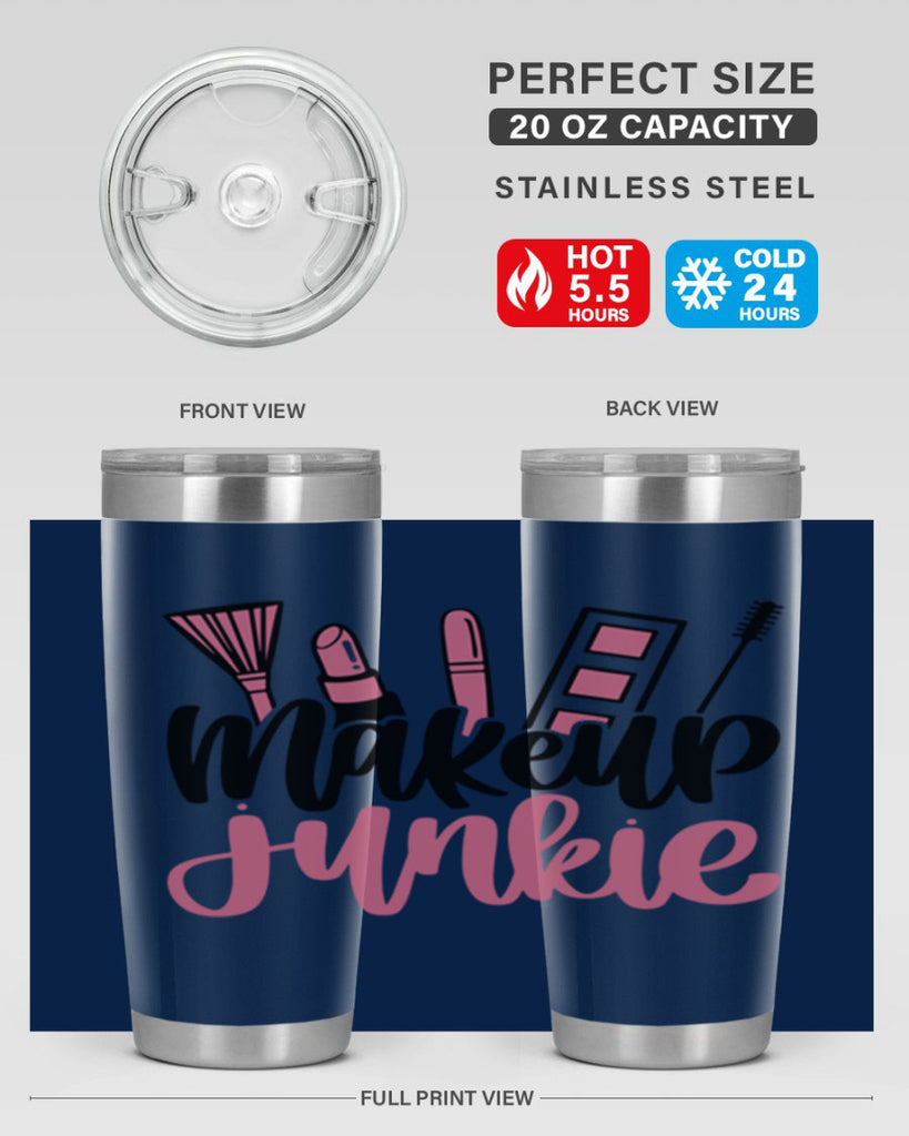 Makeup Junkie Style 43#- make up- Tumbler