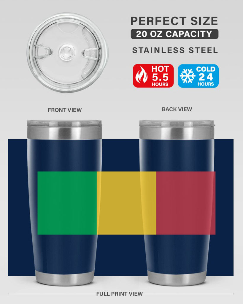 Mali 92#- world flags- Tumbler