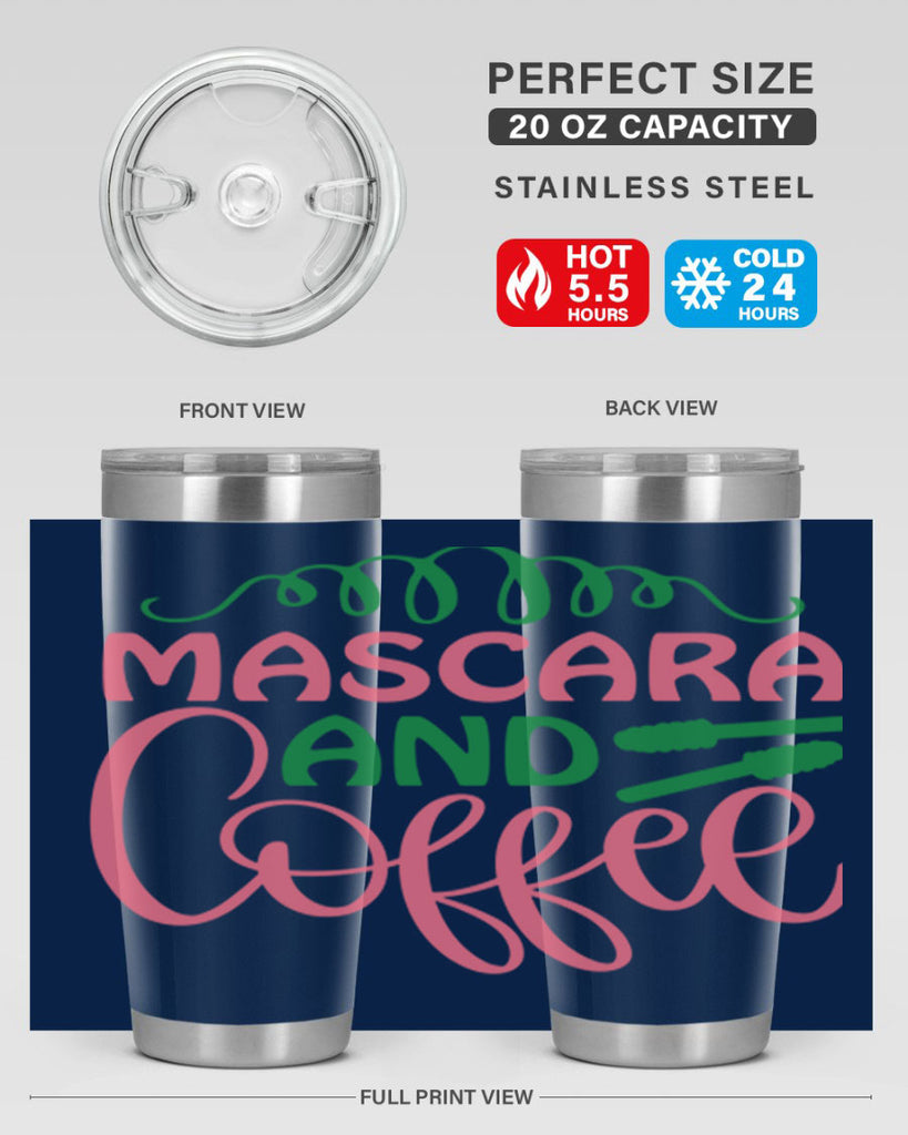 Mascara and Coffee 118#- fashion- Cotton Tank