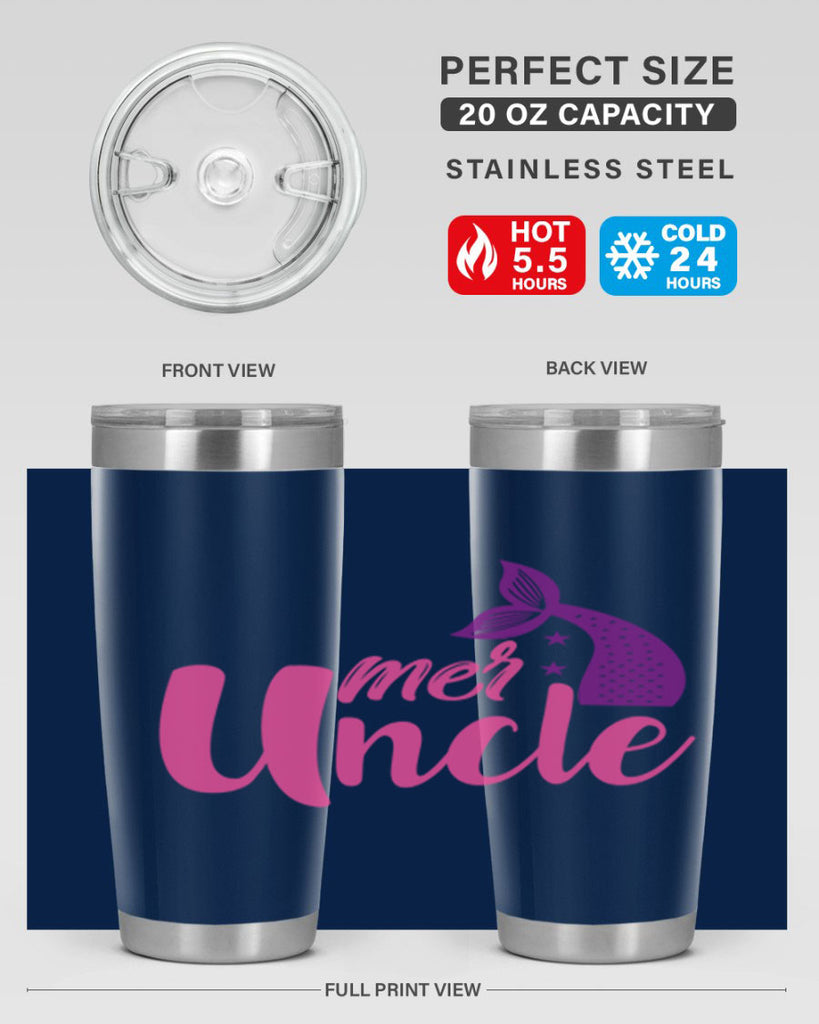 Mer Uncle 347#- mermaid- Tumbler