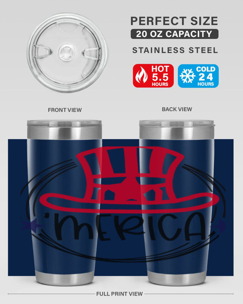 Merica Style 138#- Fourt Of July- Tumbler