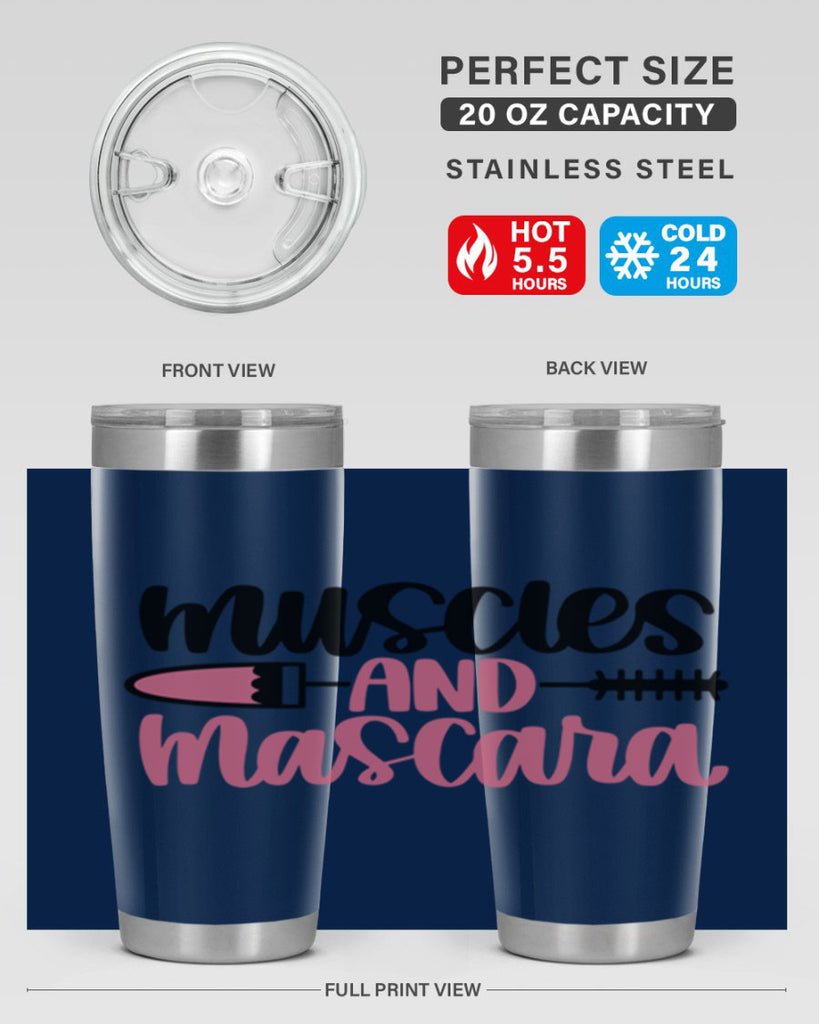 Muscles And Mascara Style 35#- make up- Tumbler