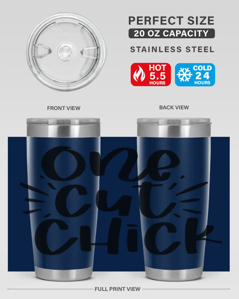 One cut chick  388#- spring- Tumbler