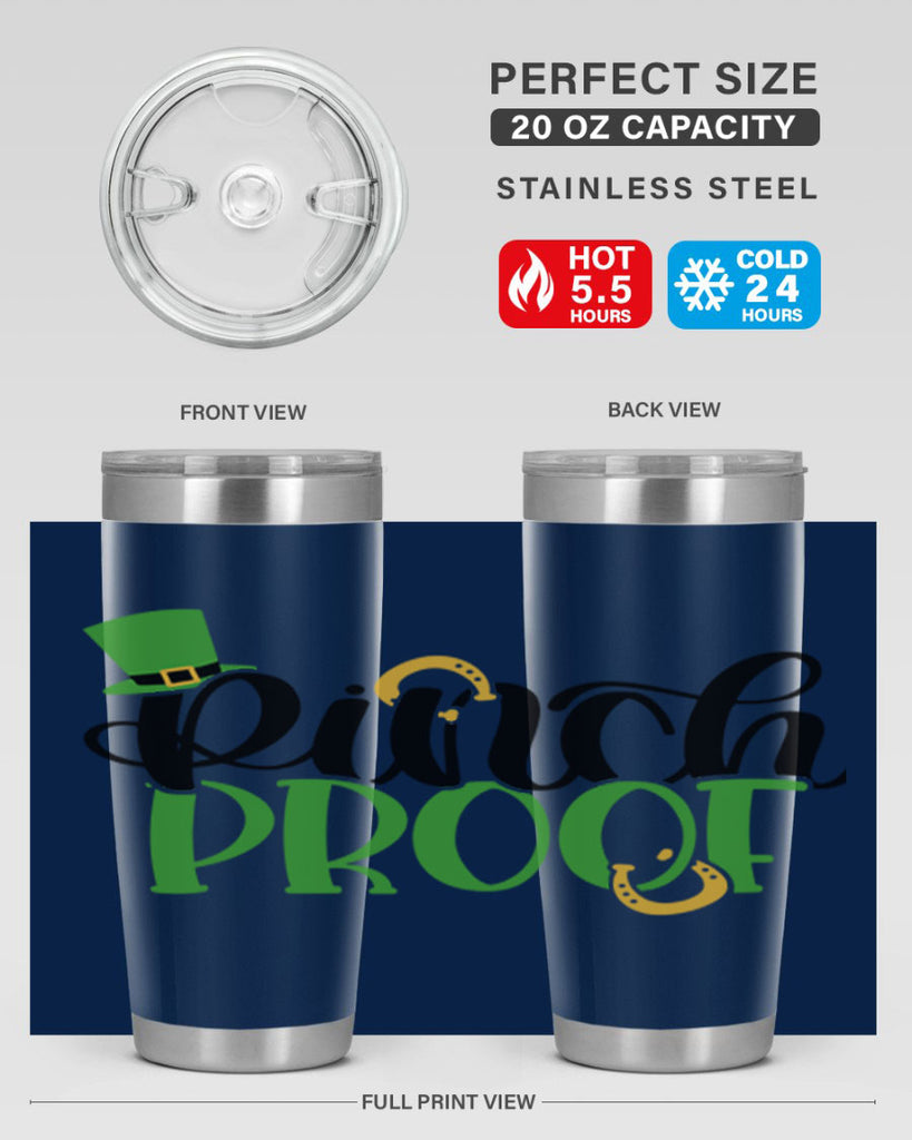 Pinch Proof Style 37#- St Patricks Day- Tumbler