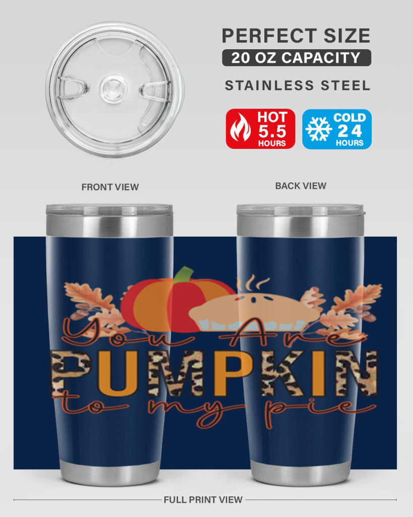 Pumpkin Pie Fall 531#- fall- Tumbler