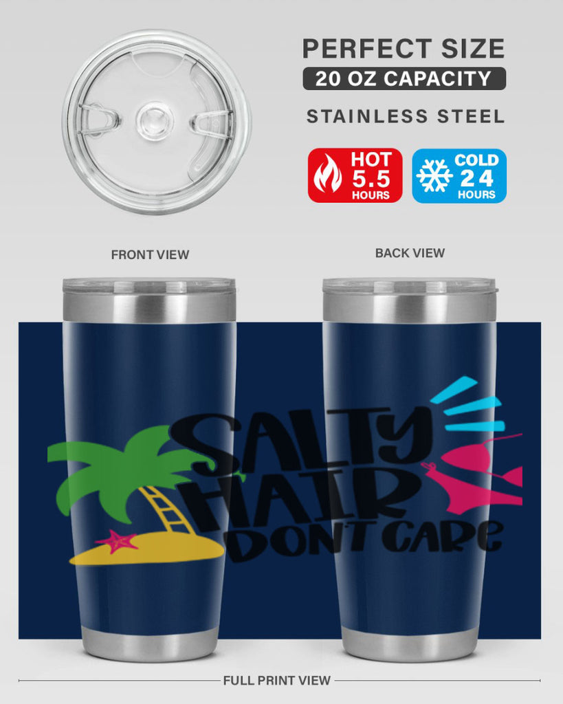 Salty Hair Dont Care Style 29#- summer- Tumbler