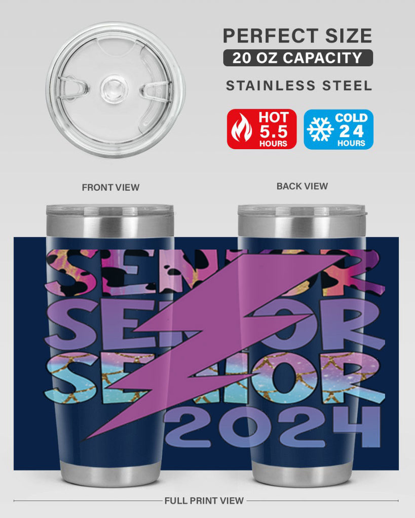 Senior 2024 15#- 12th grade- Tumbler