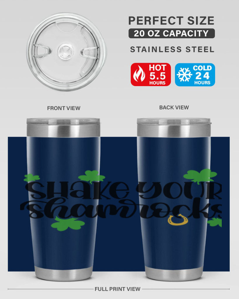 Shake Your Shamrocks Style 32#- St Patricks Day- Tumbler