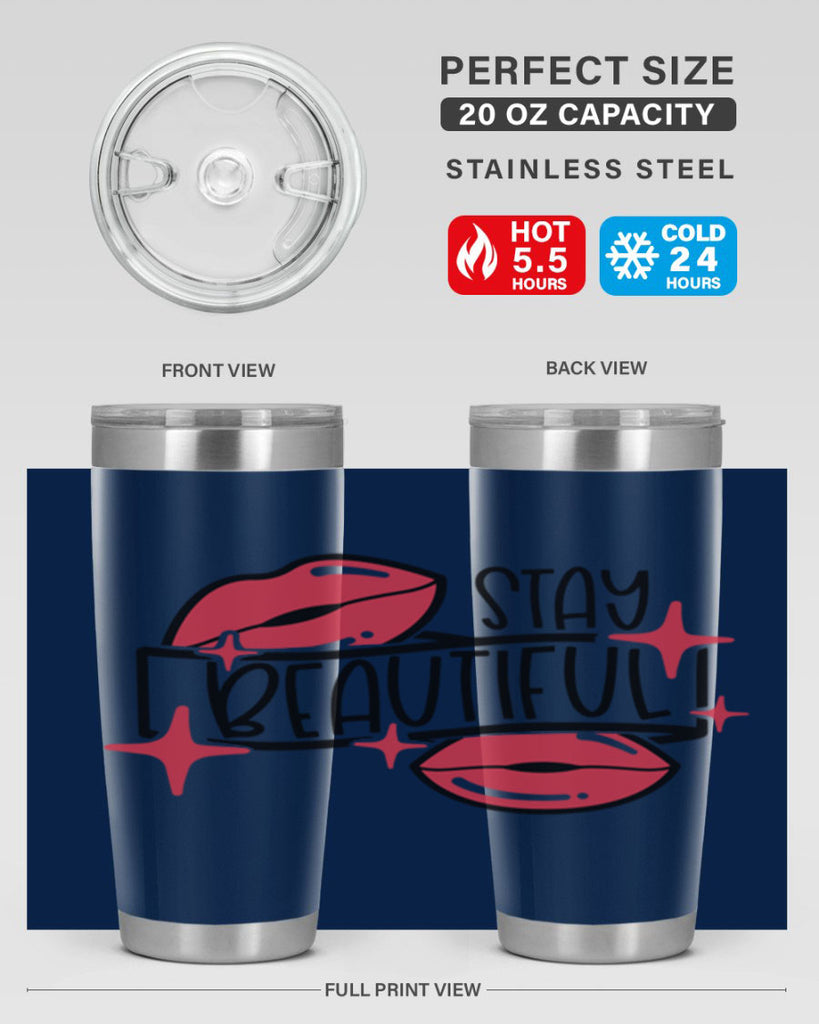 Stay Beautiful Style 19#- make up- Tumbler