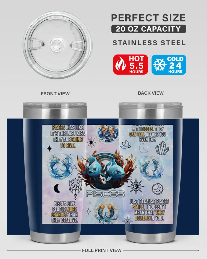 Straightpisces 475#- zodiac- Tumbler