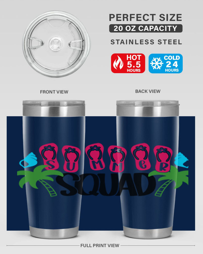 Summer Squad Style 22#- summer- Tumbler