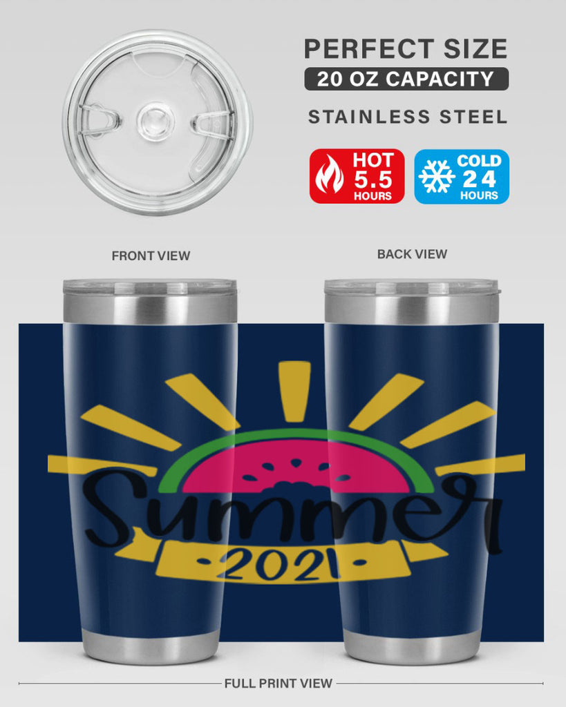 Summer Style 24#- summer- Tumbler