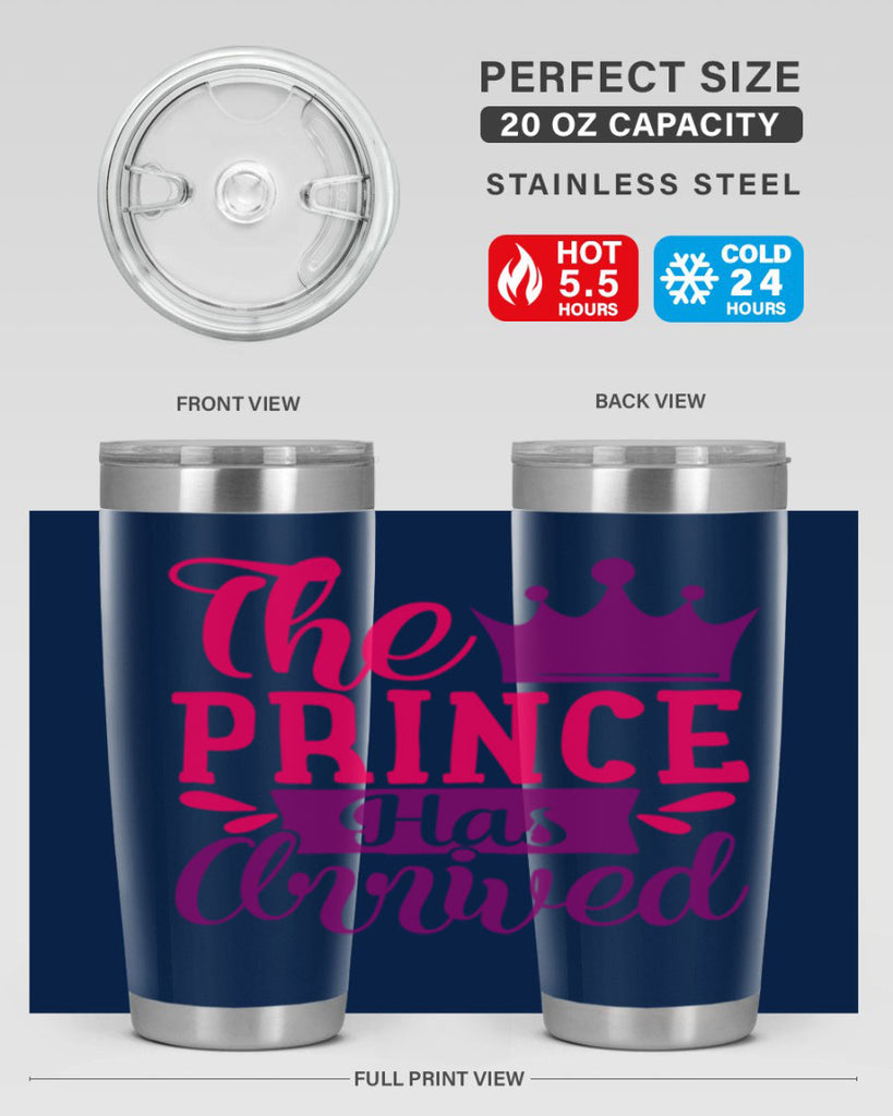 The Prince Has Arrived Style 197#- baby- tumbler